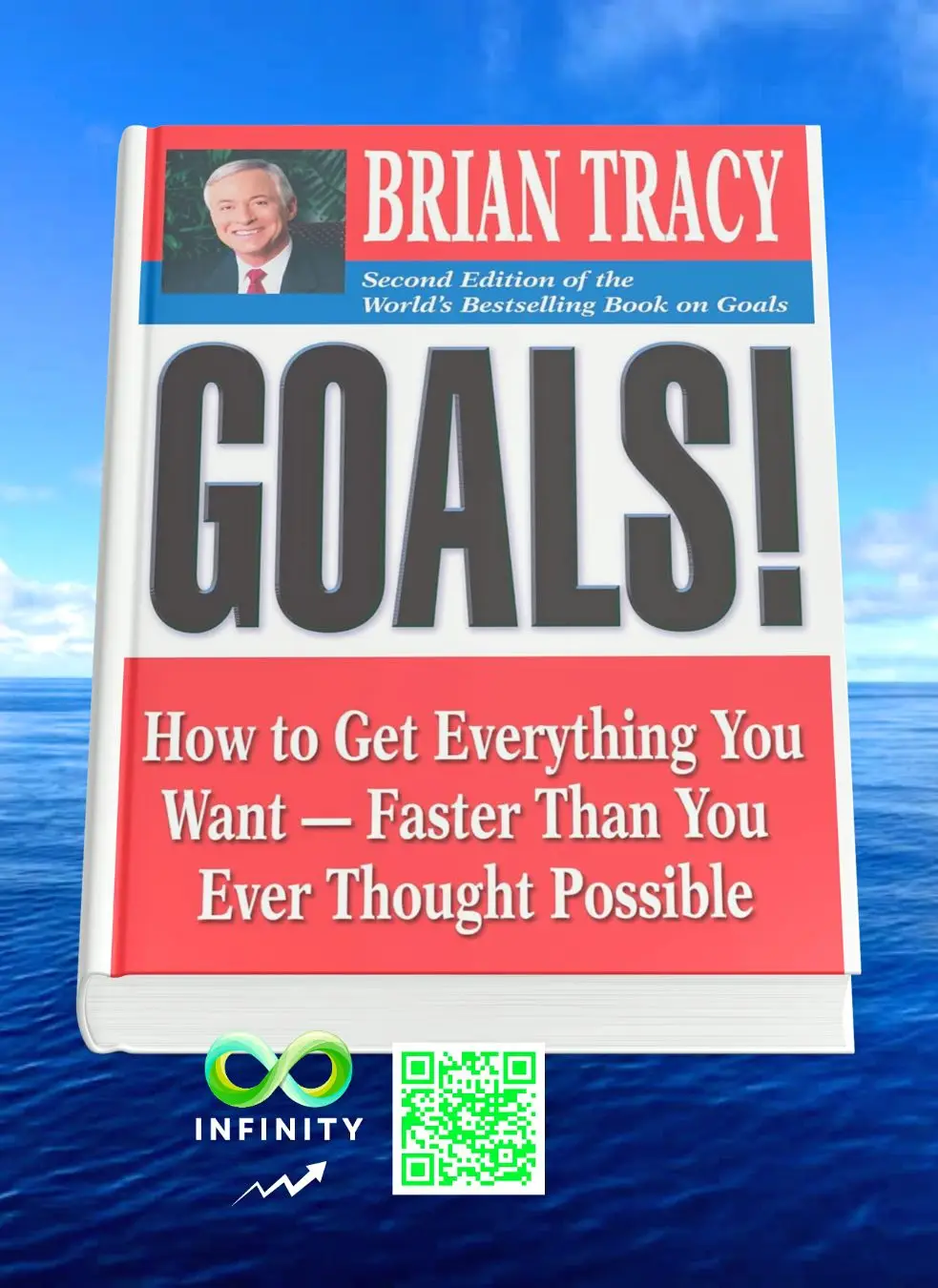 Cover of the book 'Goals!' by Brian Tracy, featuring a bold, motivational design.