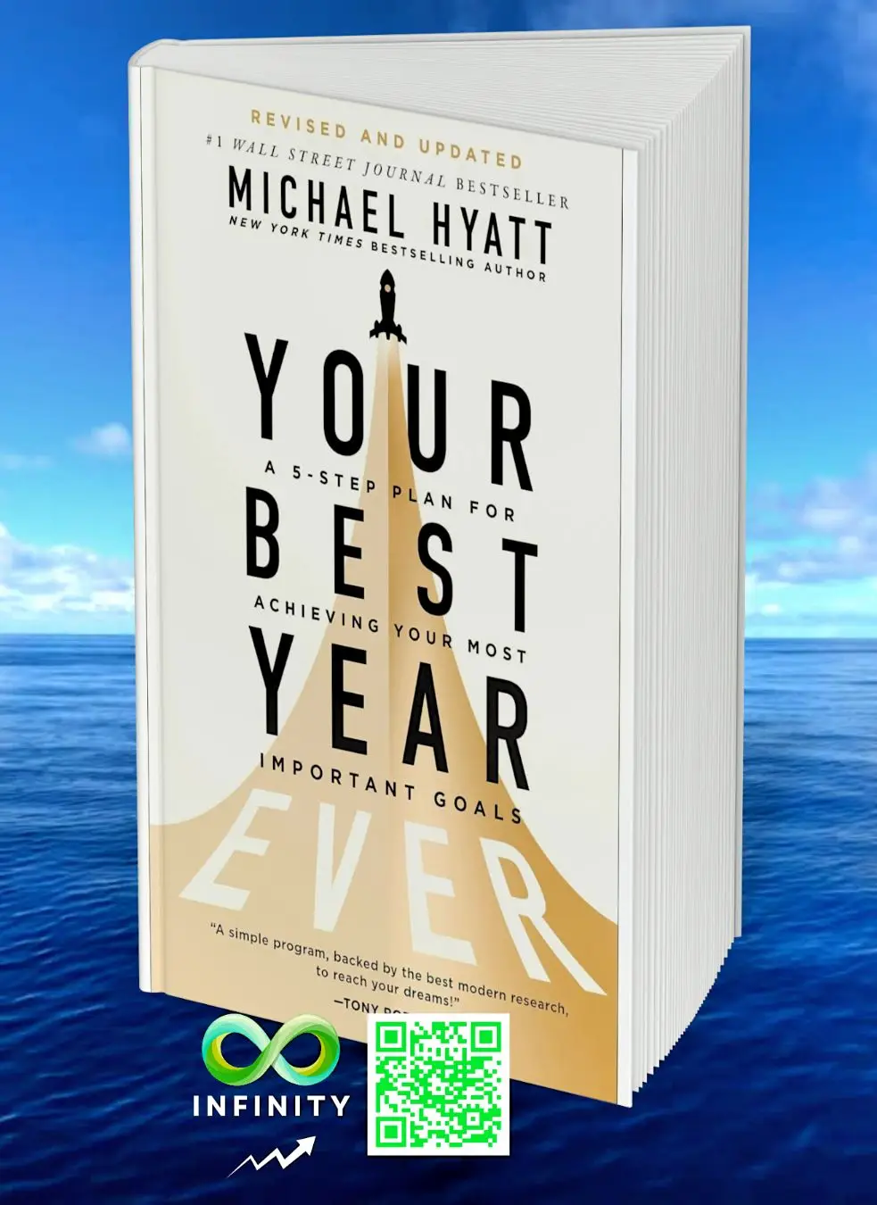 Cover of 'Your Best Year Ever' by Michael Hyatt, featuring a vibrant design with motivational elements.